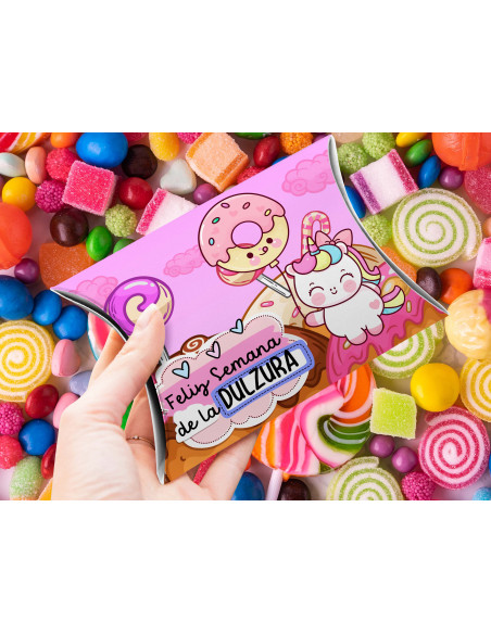 Caja almohada semana de la dulzura