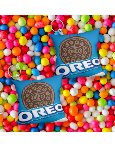 Llavero almohadita golosinas