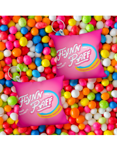 Llavero almohadita golosinas