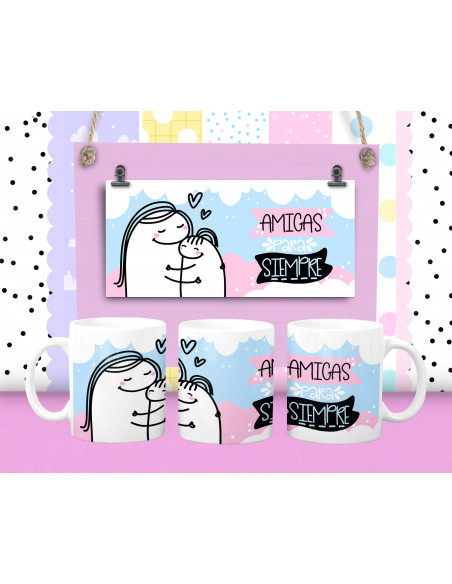 Tazas día del amigo flork