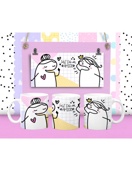 Tazas día del amigo flork