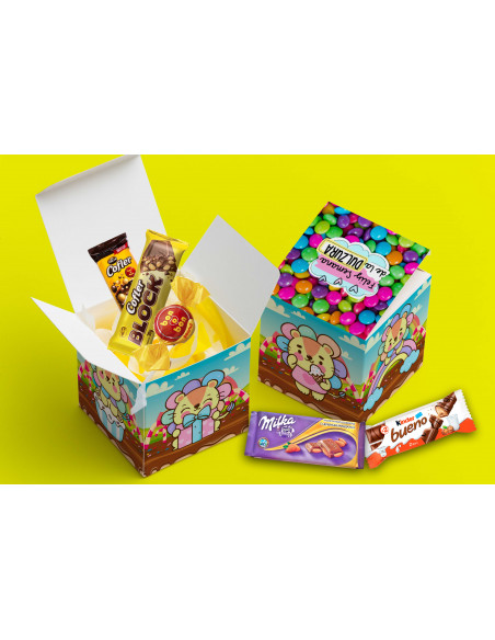 Caja Cubo Sublimación Semana de la dulzura