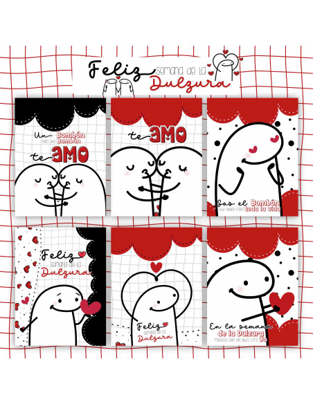 Tarjetas Flork Semana de la Dulzura