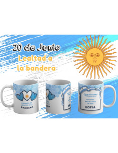 TAZAS LEALTAD A LA BANDERA