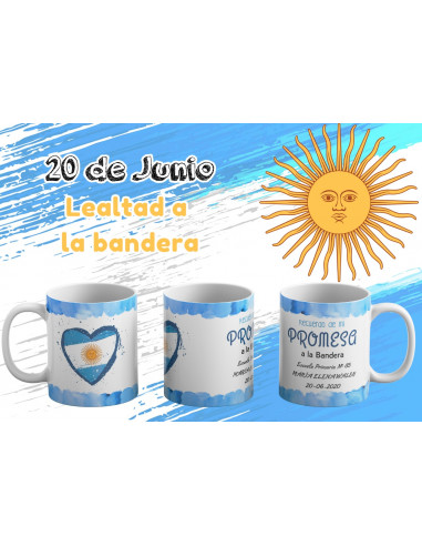 TAZAS LEALTAD A LA BANDERA