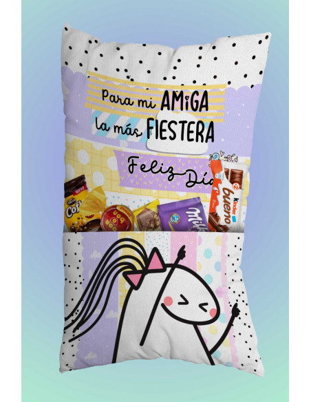Almohadones bolsillo Día del amigo flork