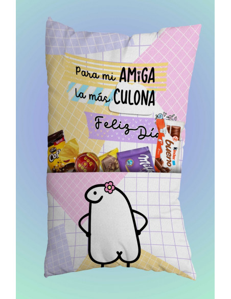 Almohadones bolsillo Día del amigo flork