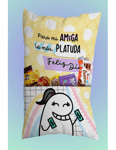 Almohadones bolsillo Día del amigo flork
