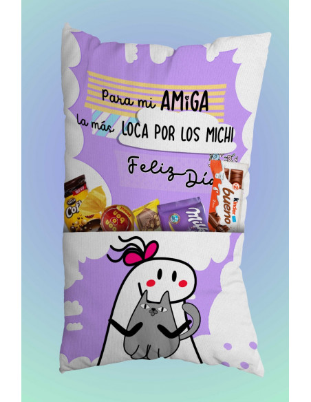 Almohadones bolsillo Día del amigo flork