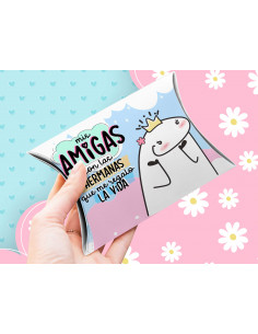 Caja almohada día del amigo... 2