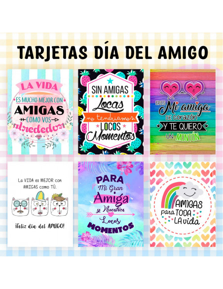 Tarjetas día del amigo
