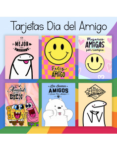 Tarjetas día del amigo