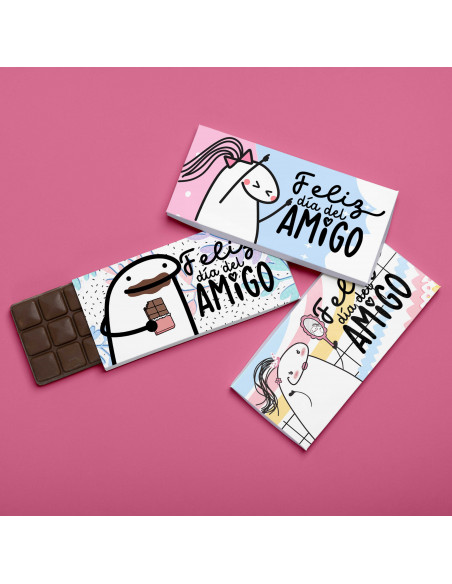 KIT IMPRIMIBLE CHOCOLATINES DIA DEL AMIGO