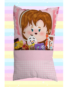 Almohadones bolsillo princesas