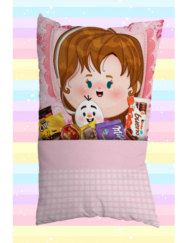Almohadones bolsillo princesas