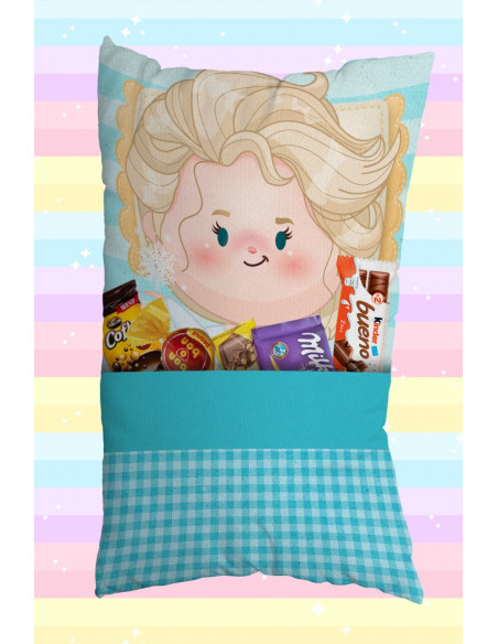 Almohadones bolsillo princesas