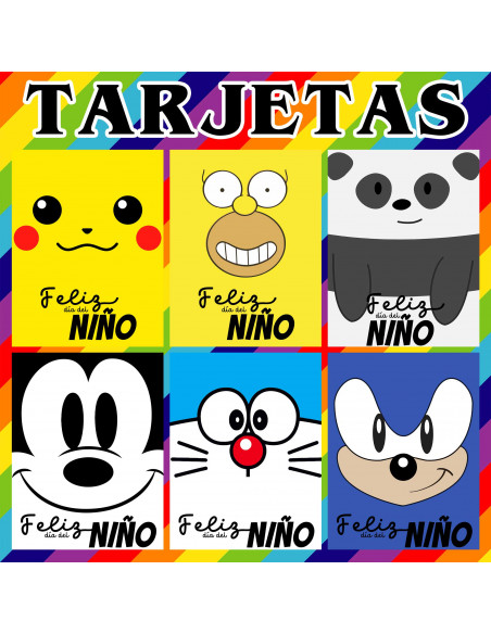 Tarjetas día del niño