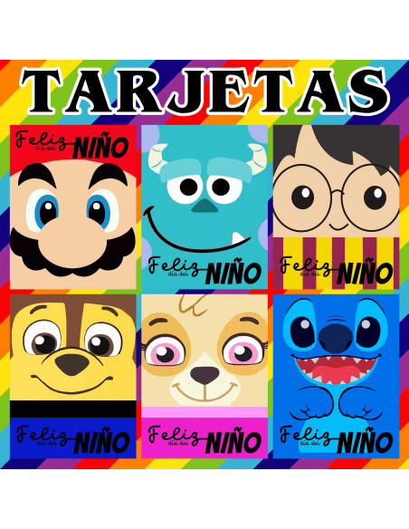 Tarjetas día del niño