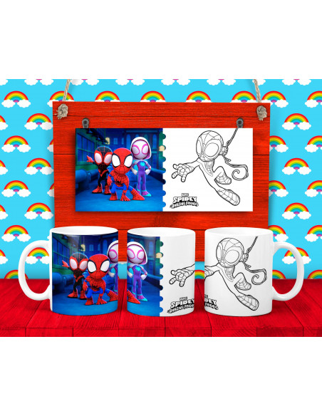 25 DISEÑOS DE TAZAS PARA COLOREAR