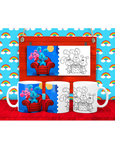 25 DISEÑOS DE TAZAS PARA COLOREAR