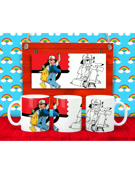 25 DISEÑOS DE TAZAS PARA COLOREAR