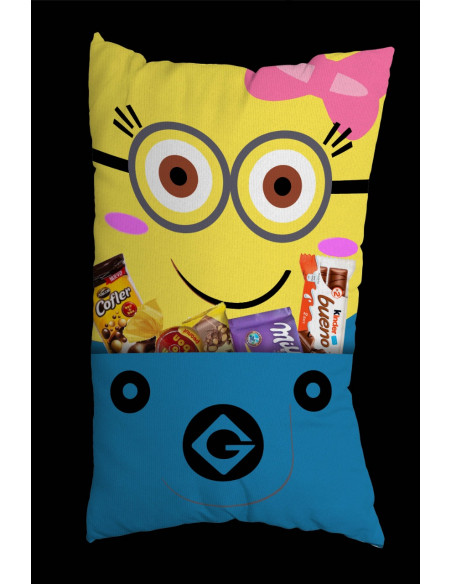 Almohadones bolsillo minions