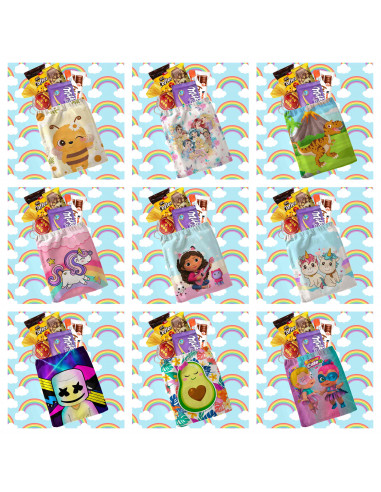 67 diseños para bolsitas infantiles