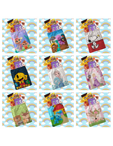 67 diseños para bolsitas infantiles