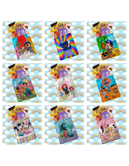 67 diseños para bolsitas infantiles