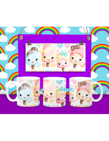 50 PLANTILLAS PARA TAZAS INFANTILES