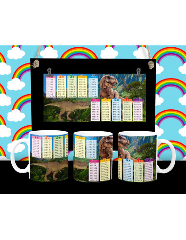 Taza infantiles tabla pack 1