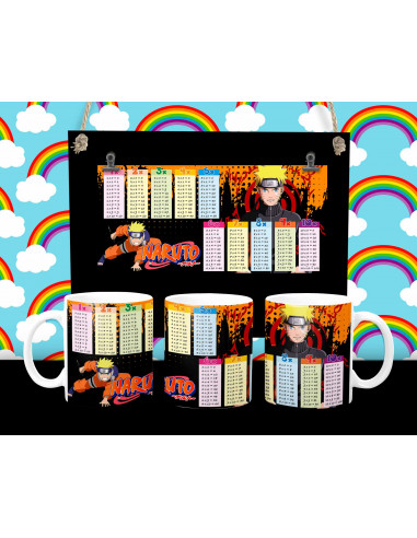 Taza infantiles tabla pack 1