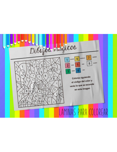 LAMINAS PARA COLOREAR PACK 5