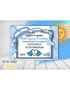DIPLOMA LEALTAD A LA BANDERA