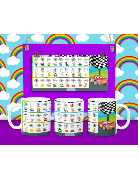 Tazas abc pack 1