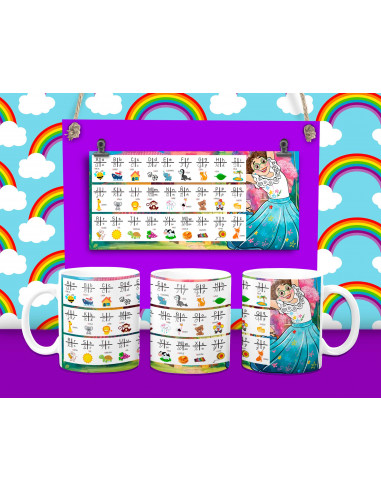 Tazas abc pack 1