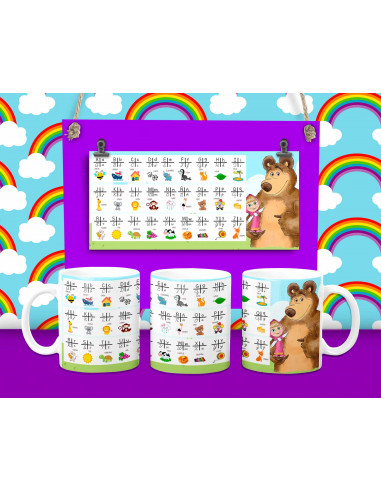 Tazas abc pack 1