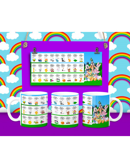 Tazas abc pack 1