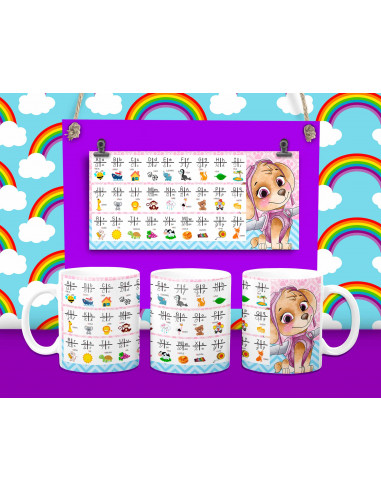 Tazas abc pack 1