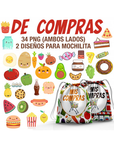 De compras - pack 1
