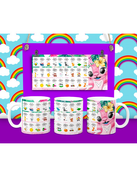 Tazas abc pack 2