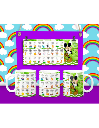 Tazas abc pack 2