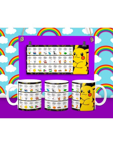 Tazas abc pack 2