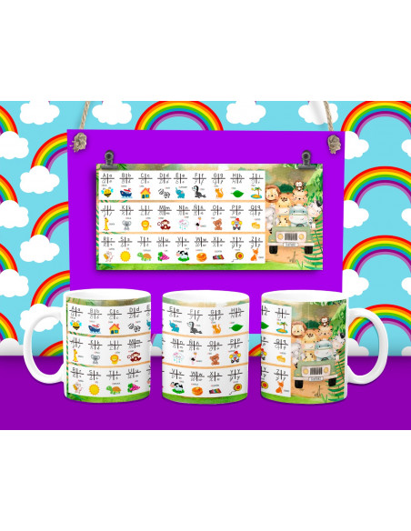 Tazas abc pack 2