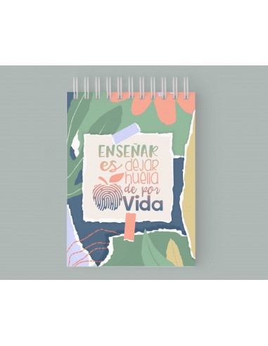 Anotadores día del maestro