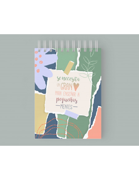 Anotadores día del maestro