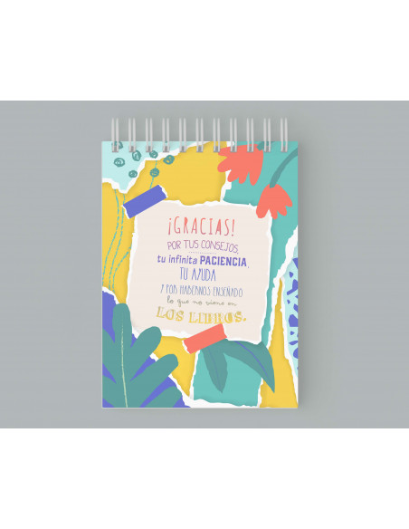 Anotadores día del maestro