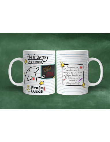 Tazas flork día del maestro