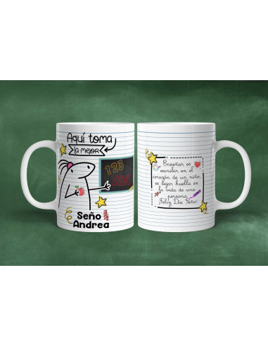 Tazas flork día del maestro