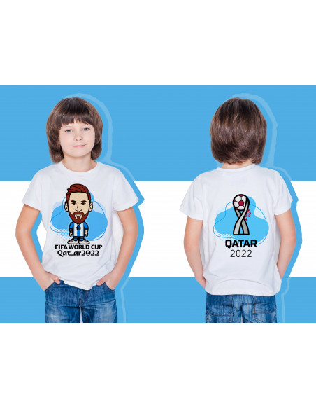 remeras qatar infantiles
